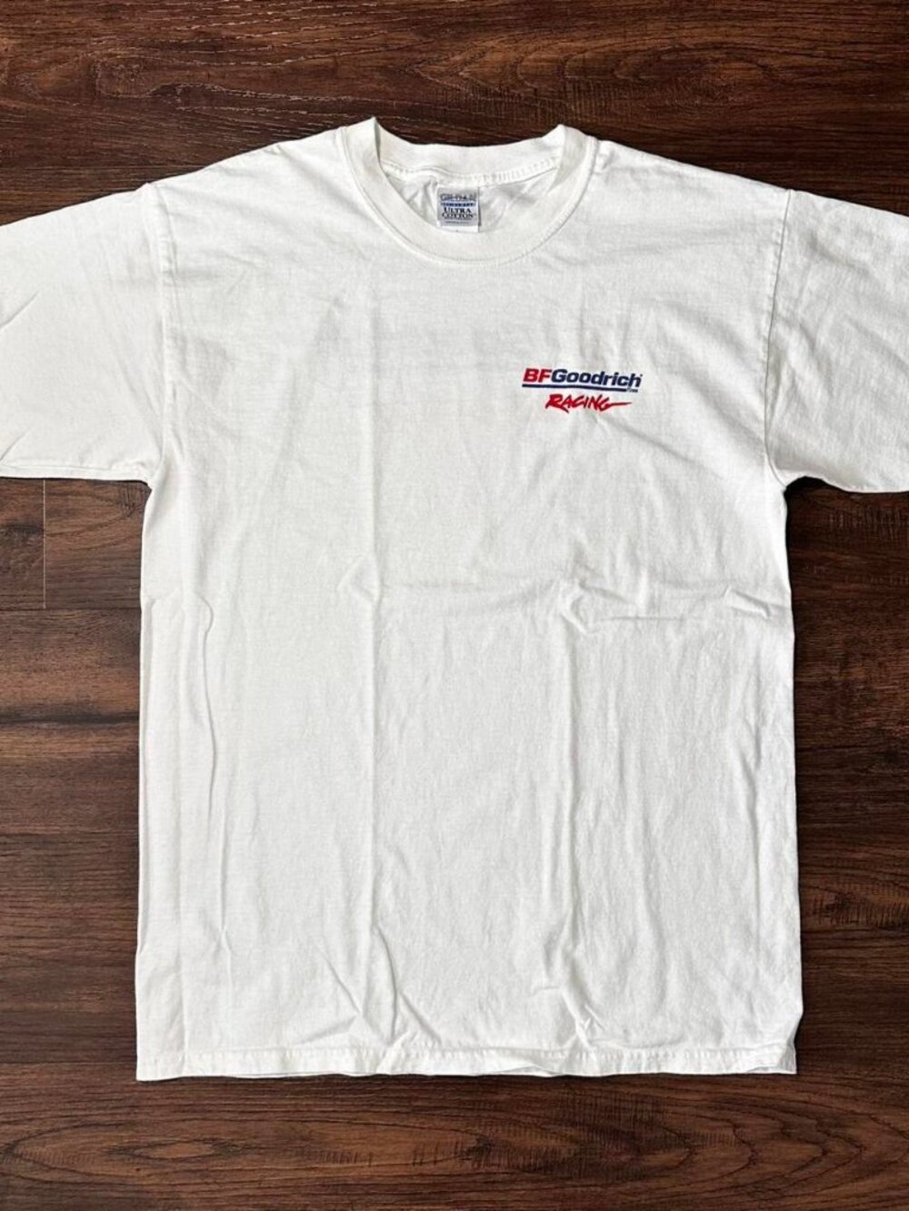 White Vintage 90s BF Goodrich Racing Tee Size L